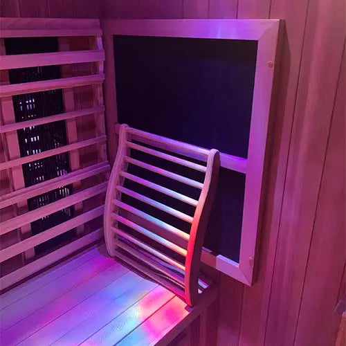 Finnmark FD-2 2-Person Full Spectrum Indoor Infrared Sauna + Red Light Therapy | FD-KN002 Finnmark