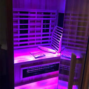 Finnmark FD-2 2-Person Full Spectrum Indoor Infrared Sauna + Red Light Therapy | FD-KN002 Finnmark