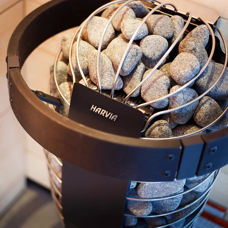 Harvia Spirit SP60E Electric Sauna Heater Package Harvia