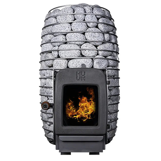 HUUM HIVE Heat LS 12 HIVE Heat Series Sauna Stove With Firebox Extension HUUM