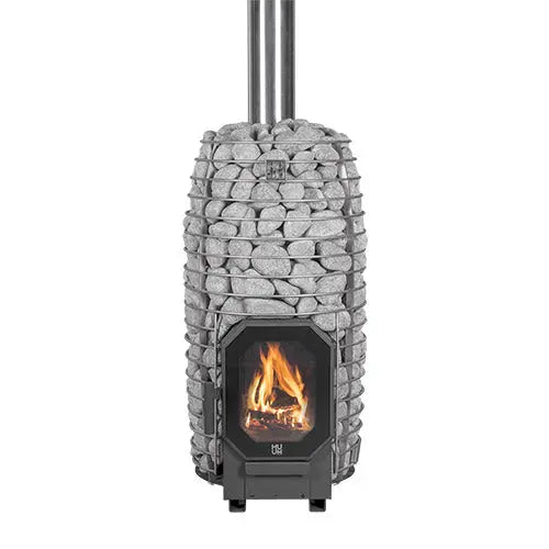 HUUM HIVE Flow Mini Wood-Burning Sauna Stove Package, 8.5kW HUUM