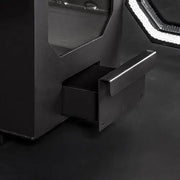 HUUM HIVE Flow LS Wood-Burning Sauna Stove Package With Firebox Extension, 9.8kW HUUM