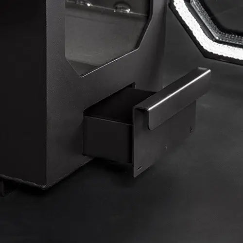 HUUM HIVE Flow LS Wood-Burning Sauna Stove With Firebox Extension, 9.8kW HUUM