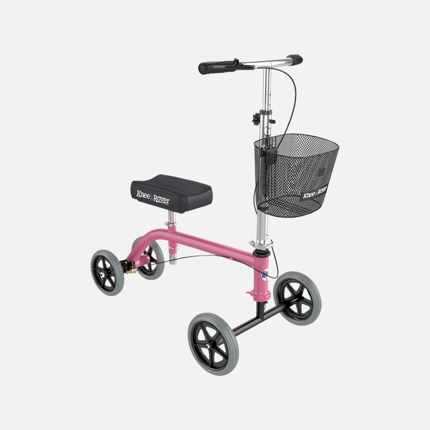 Kneerover knee walker jr pediatric and smaller adult knee bike pink