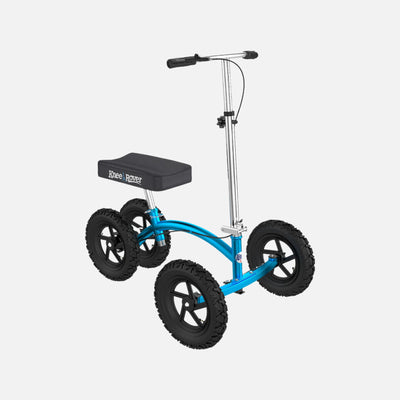 Kneerover quad all terrain knee bike metallic blue