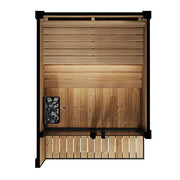 SaunaLife 4 Person GL4 Outdoor Traditional Sauna Saunalife