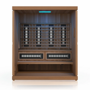 Finnmark FD-5 Trinity 4-Person Hybrid Indoor Infrared & Traditional Steam Sauna + Red Light Therapy | FD-KN005 Finnmark