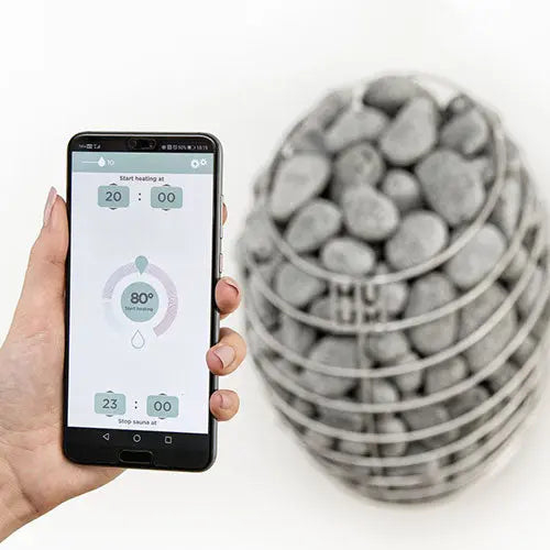 HUUM DROP 6STU Pkg DROP Series 6.0kW Sauna Heater Package HUUM