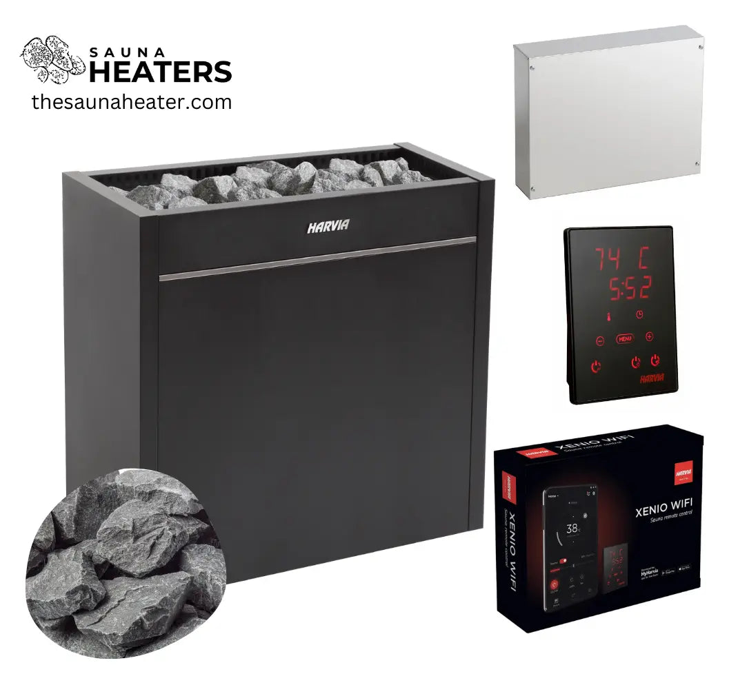 Harvia Virta Pro HL160E Electric Sauna Heater Package Harvia